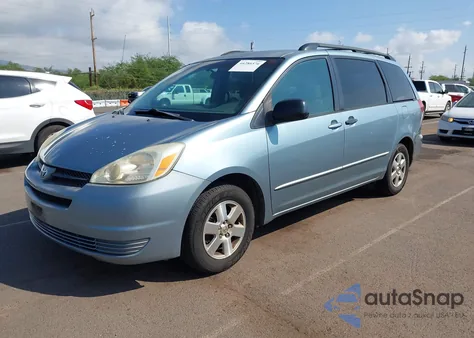 2005 Toyota Sienna Le из США, поврежденный, VIN 5TDZA23CX5S321649